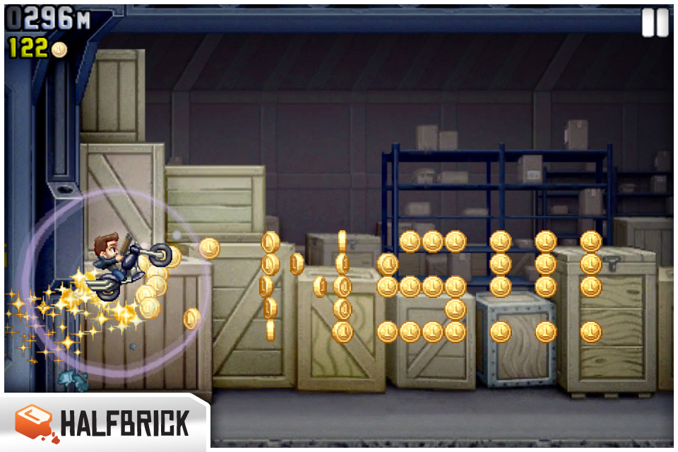 Скриншот из игры Jetpack Joyride - 51