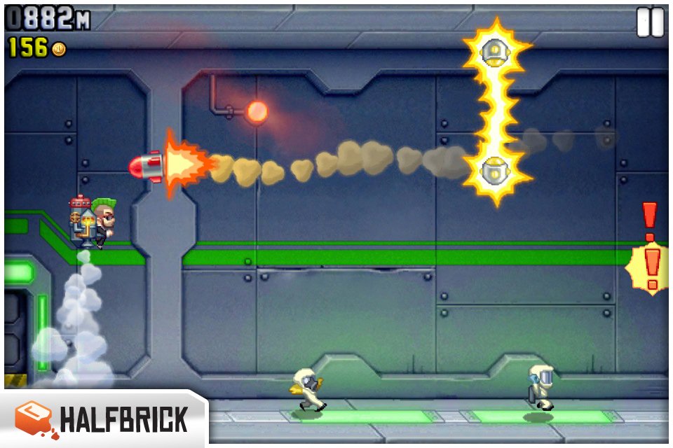 Скриншот из игры Jetpack Joyride - 14