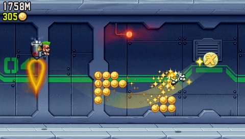 Скриншот из игры Jetpack Joyride - 64