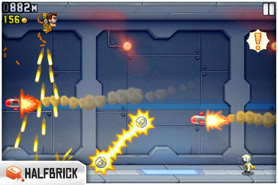 Скриншот из игры Jetpack Joyride - 43