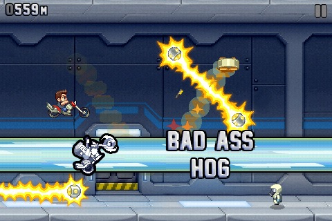 Скриншот из игры Jetpack Joyride - 92