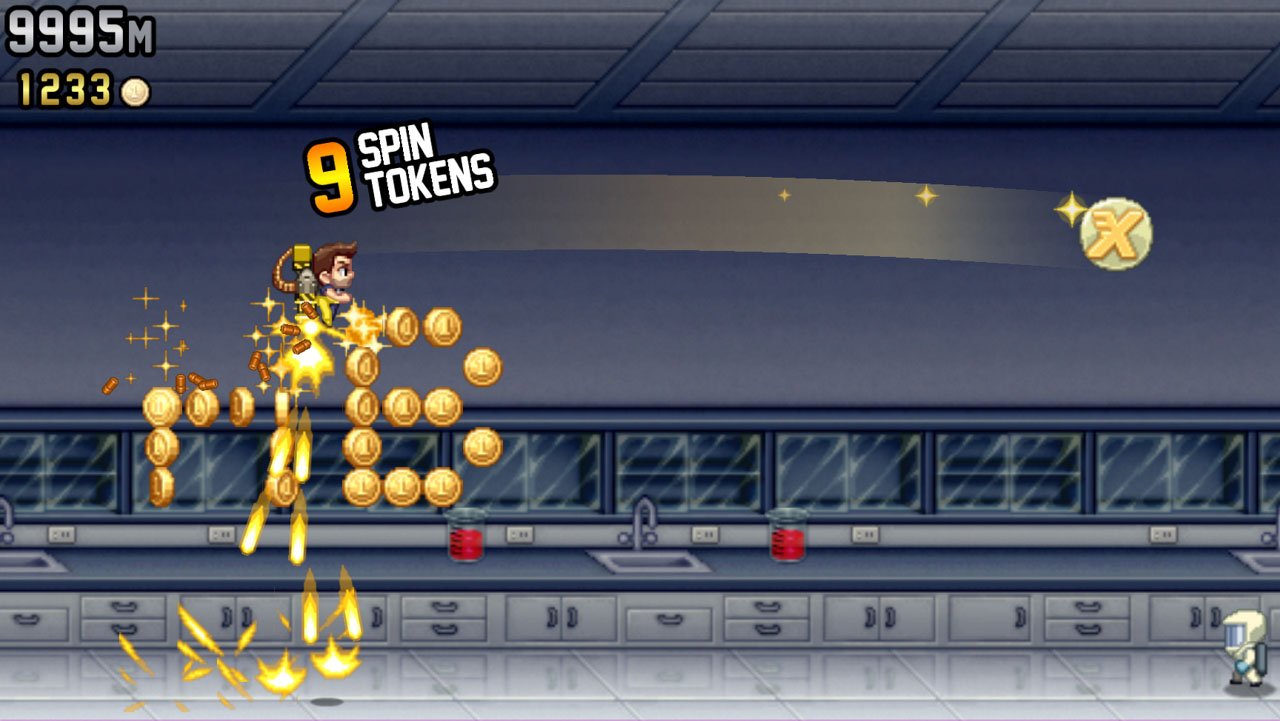 Скриншот из игры Jetpack Joyride - 76