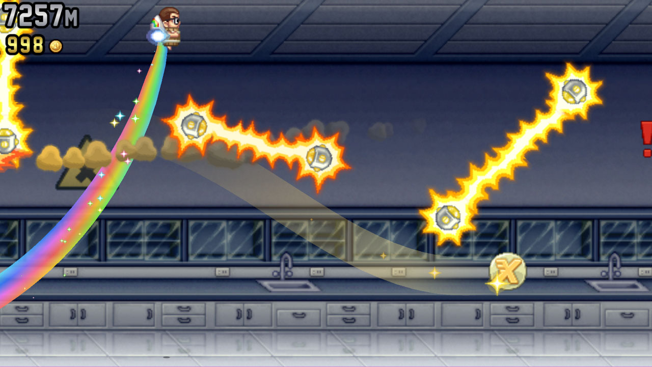 Скриншот из игры Jetpack Joyride - 73