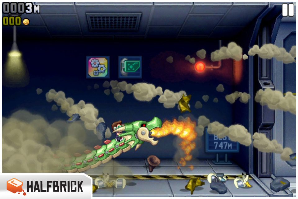 Скриншот из игры Jetpack Joyride - 107