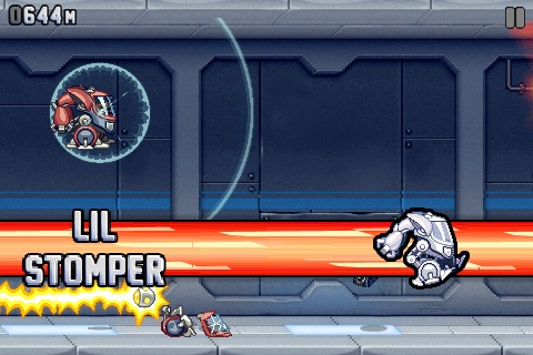 Скриншот из игры Jetpack Joyride - 83