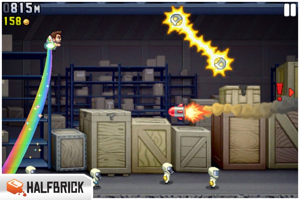 Скриншот из игры Jetpack Joyride - 13