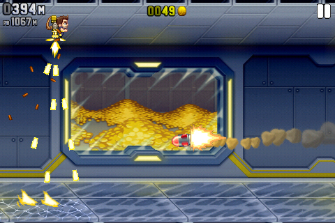 Скриншот из игры Jetpack Joyride - 85