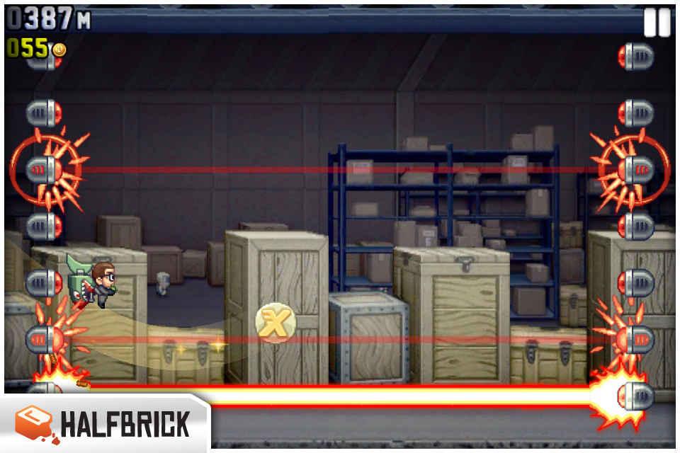 Скриншот из игры Jetpack Joyride - 86