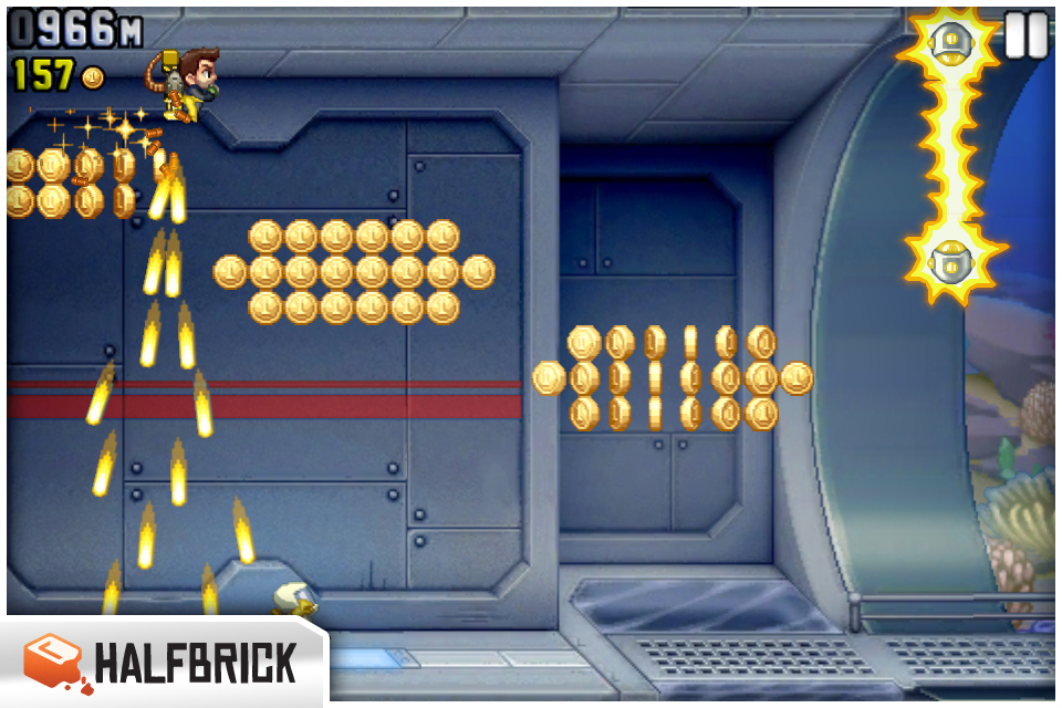Скриншот из игры Jetpack Joyride - 55