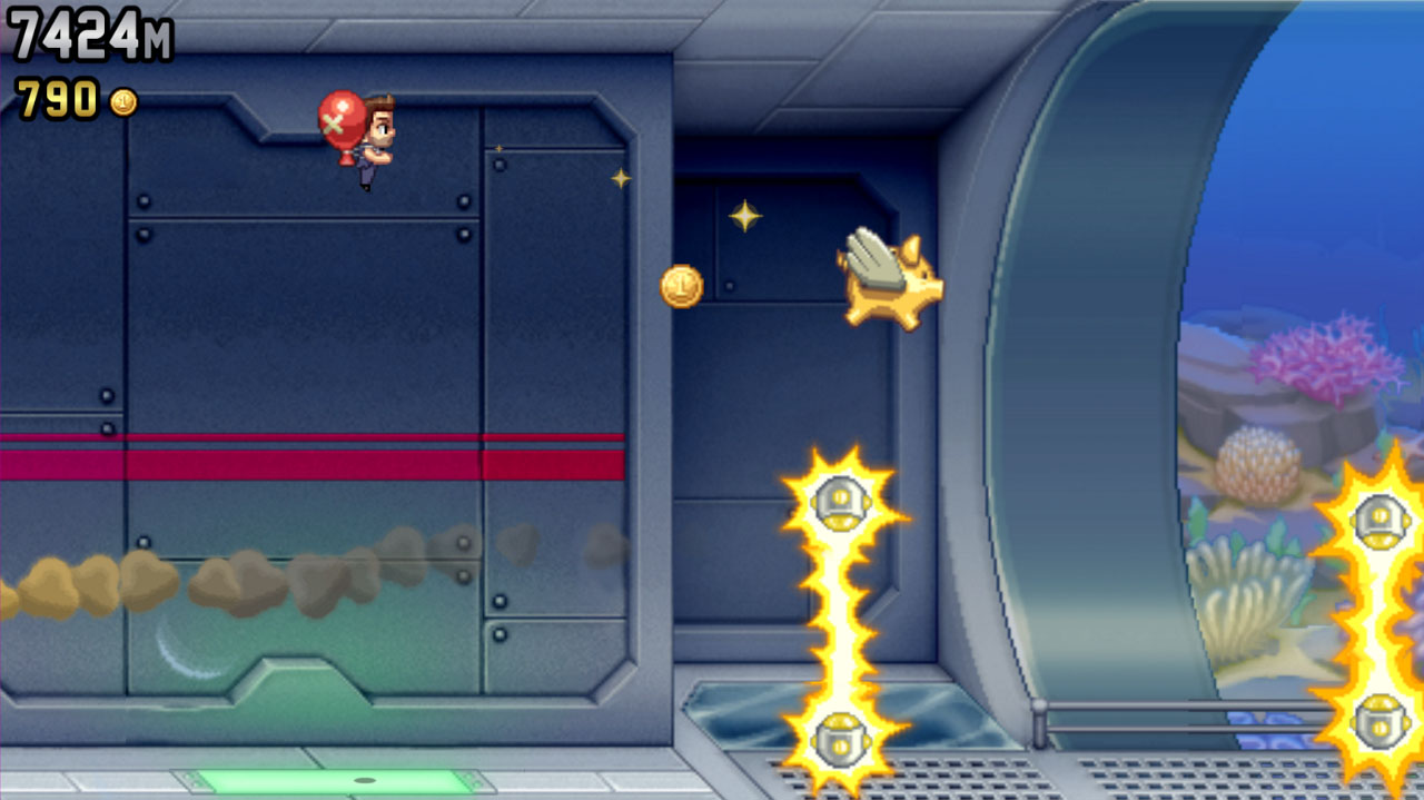 Скриншот из игры Jetpack Joyride - 45
