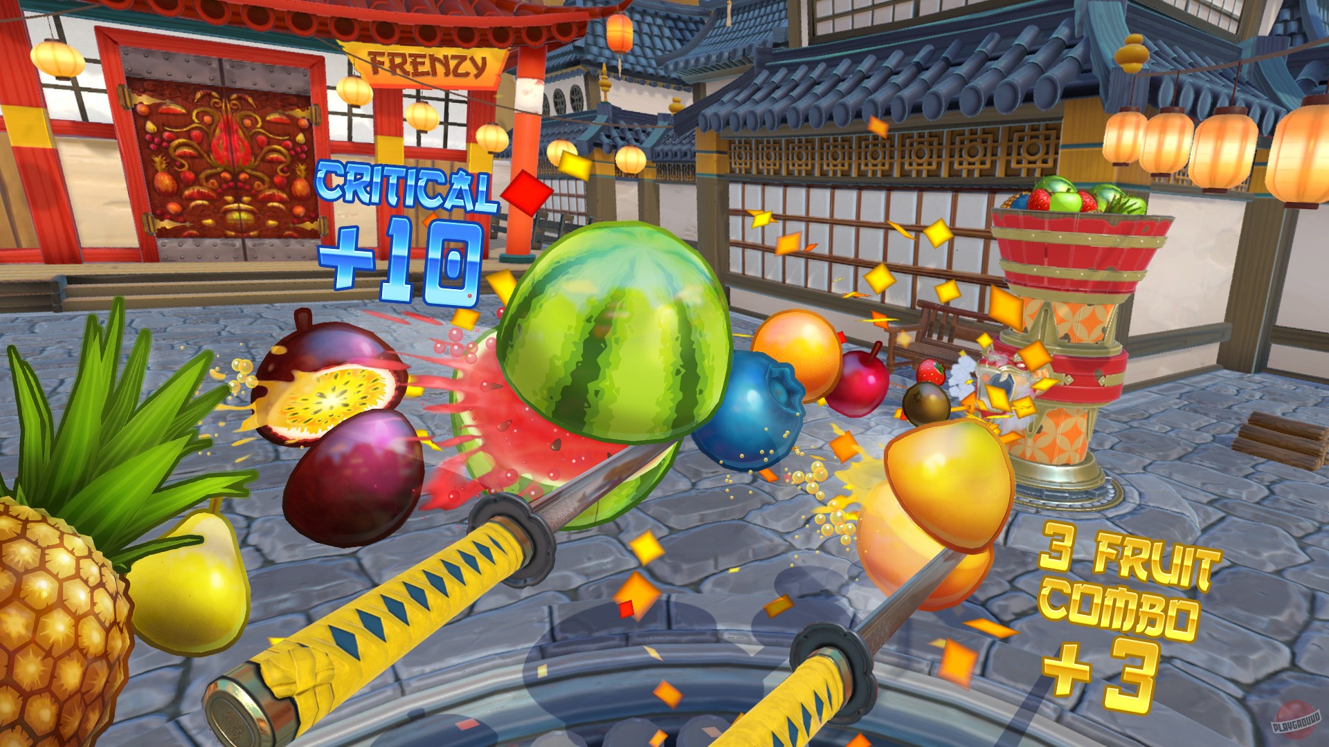 Скриншот из игры Fruit Ninja VR - 5
