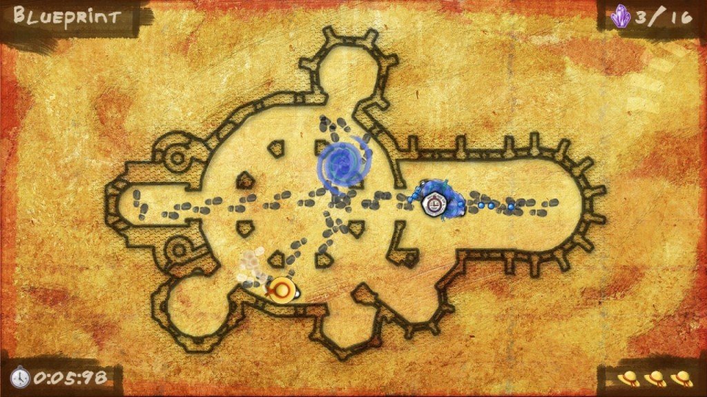 Скриншот из игры Halfbrick Echoes - 1