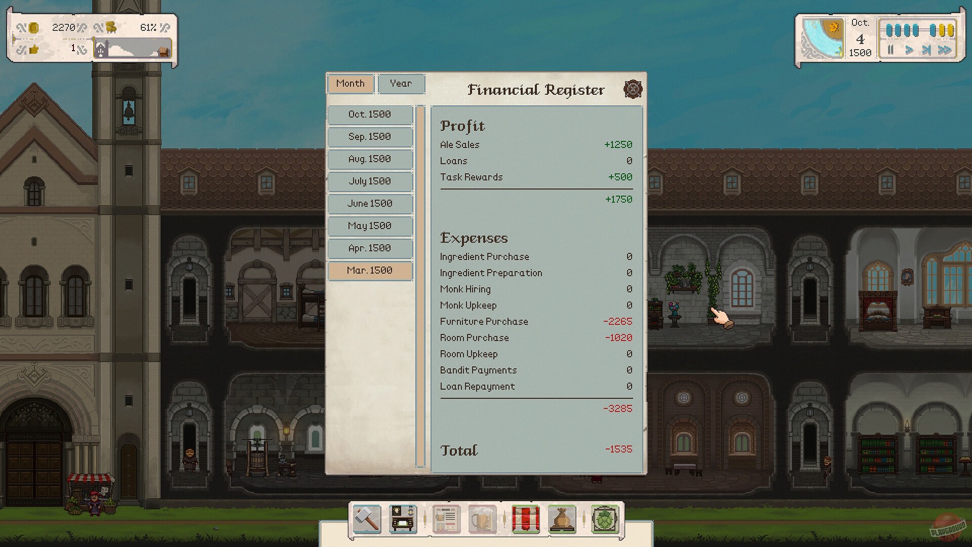 Скриншот из игры Ale Abbey - 23