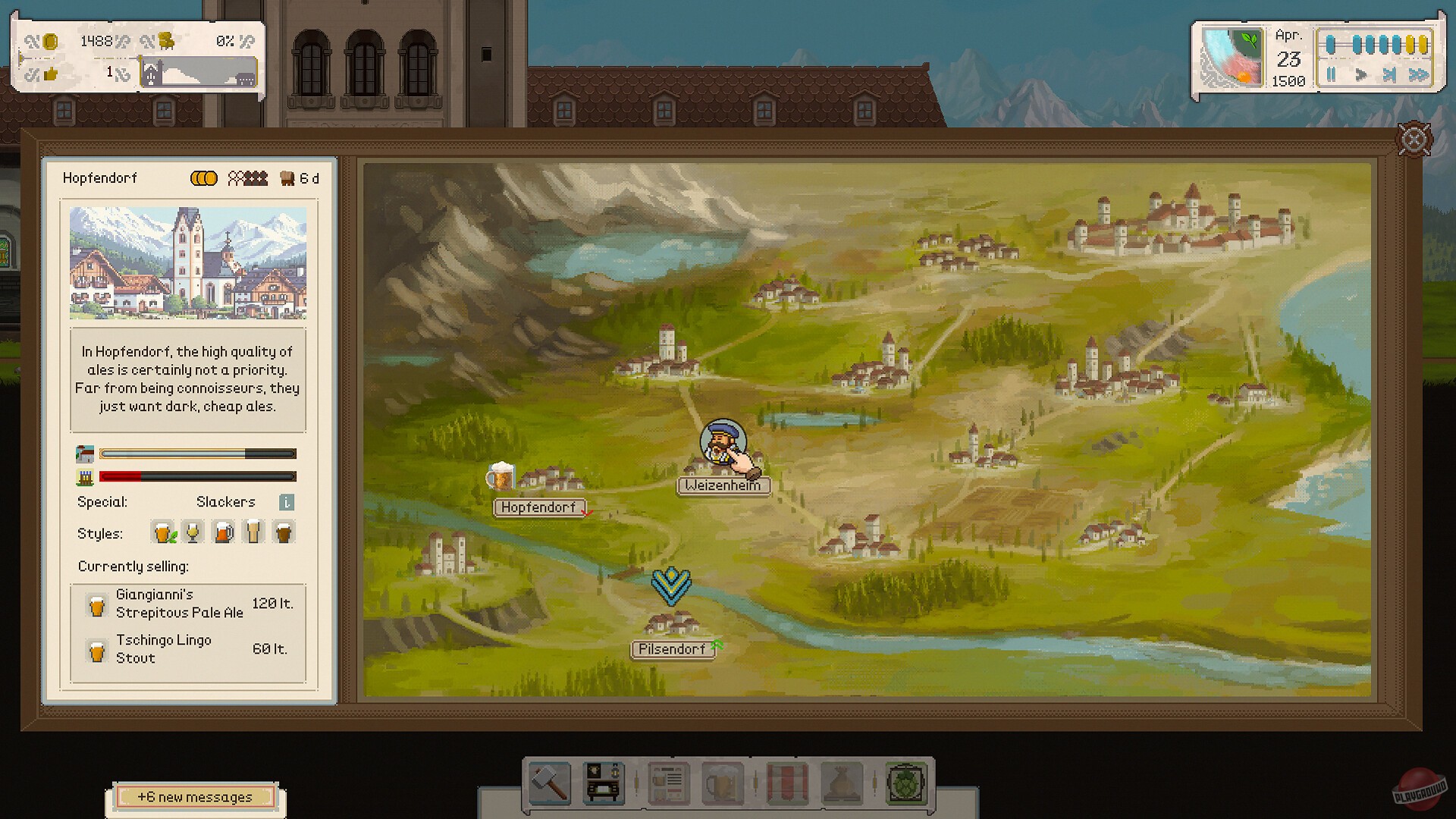 Скриншот из игры Ale Abbey - 6