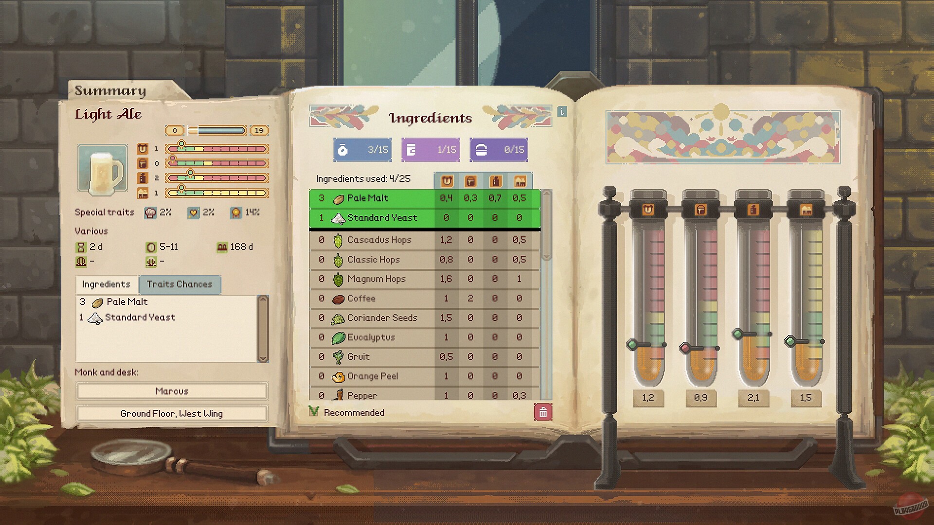 Скриншот из игры Ale Abbey - 3