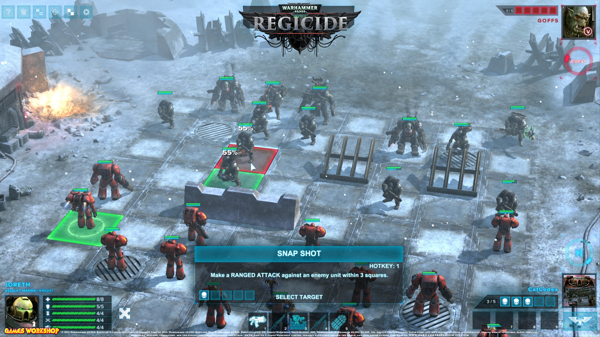 Скриншот из игры Warhammer 40,000: Regicide - 37