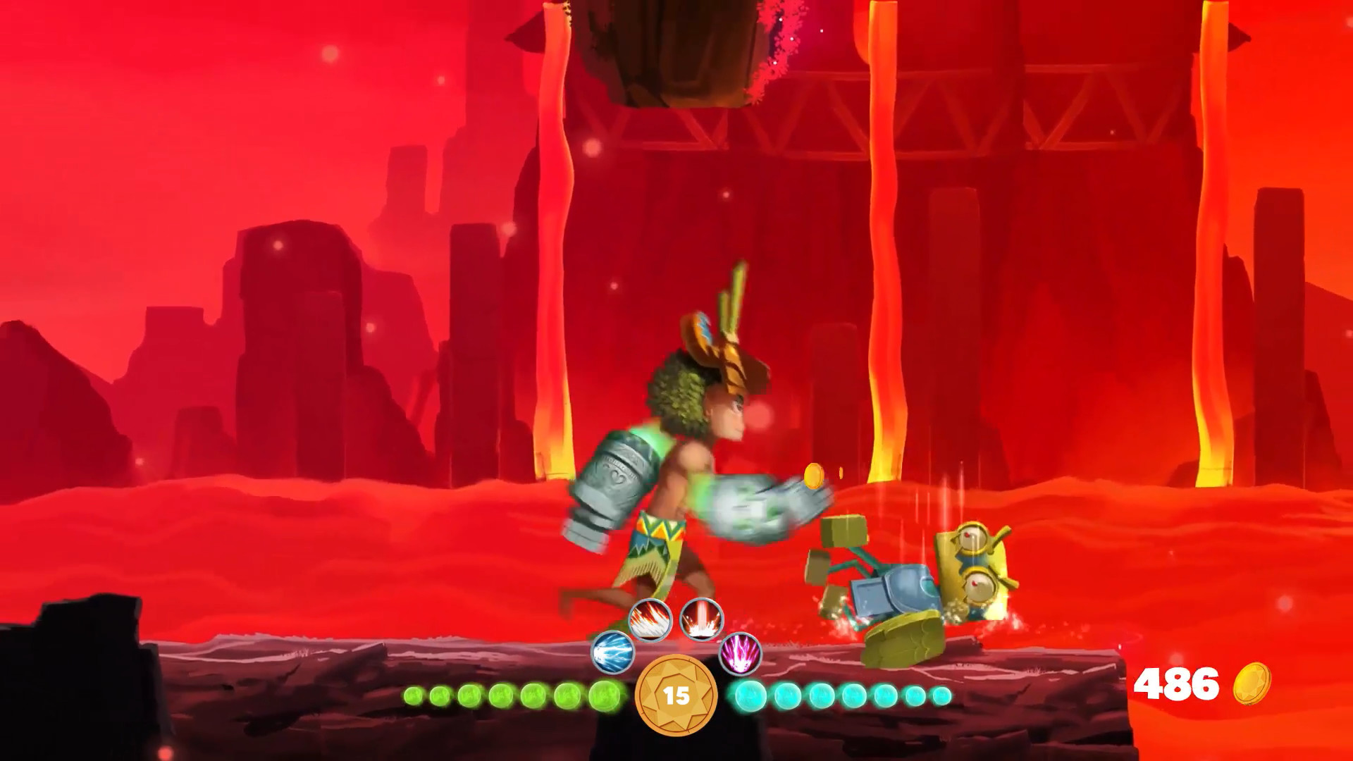 Скриншот из игры BOGs: Earth vs Sea - 5