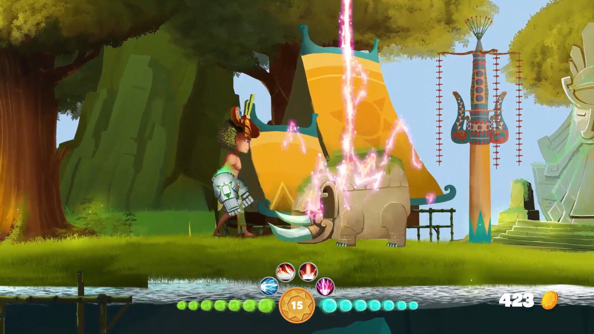 Скриншот из игры BOGs: Earth vs Sea - 7