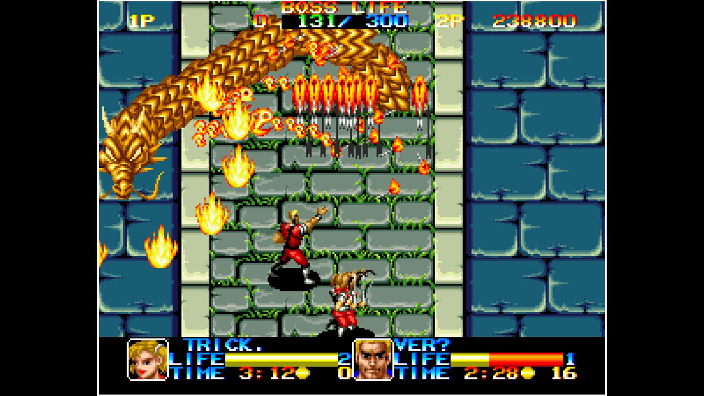 Скриншот из игры ACA NEOGEO NINJA COMMANDO - 1