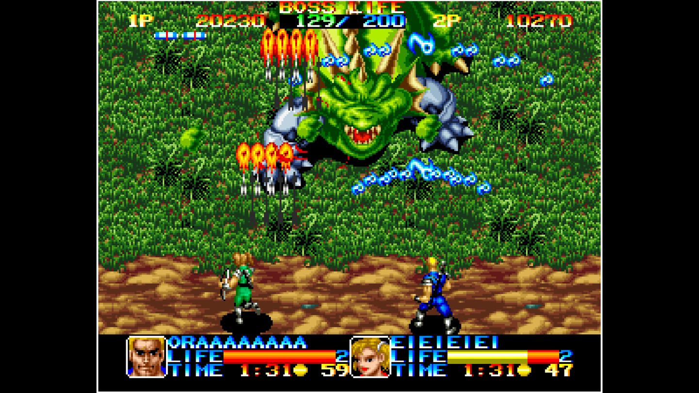 Скриншот из игры ACA NEOGEO NINJA COMMANDO - 2