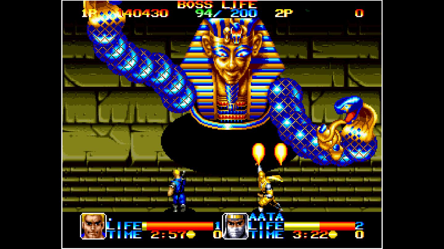 Скриншот из игры ACA NEOGEO NINJA COMMANDO - 3