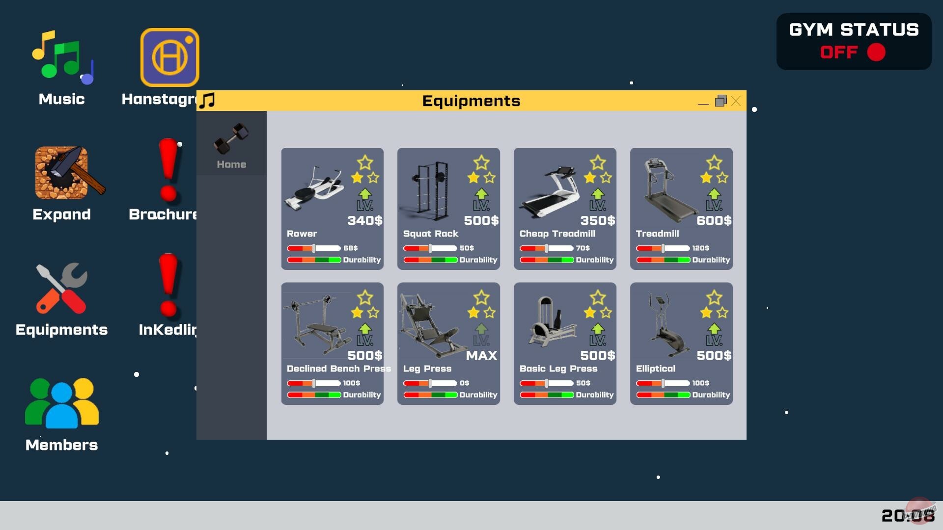 Скриншот из игры Gym Manager - 4