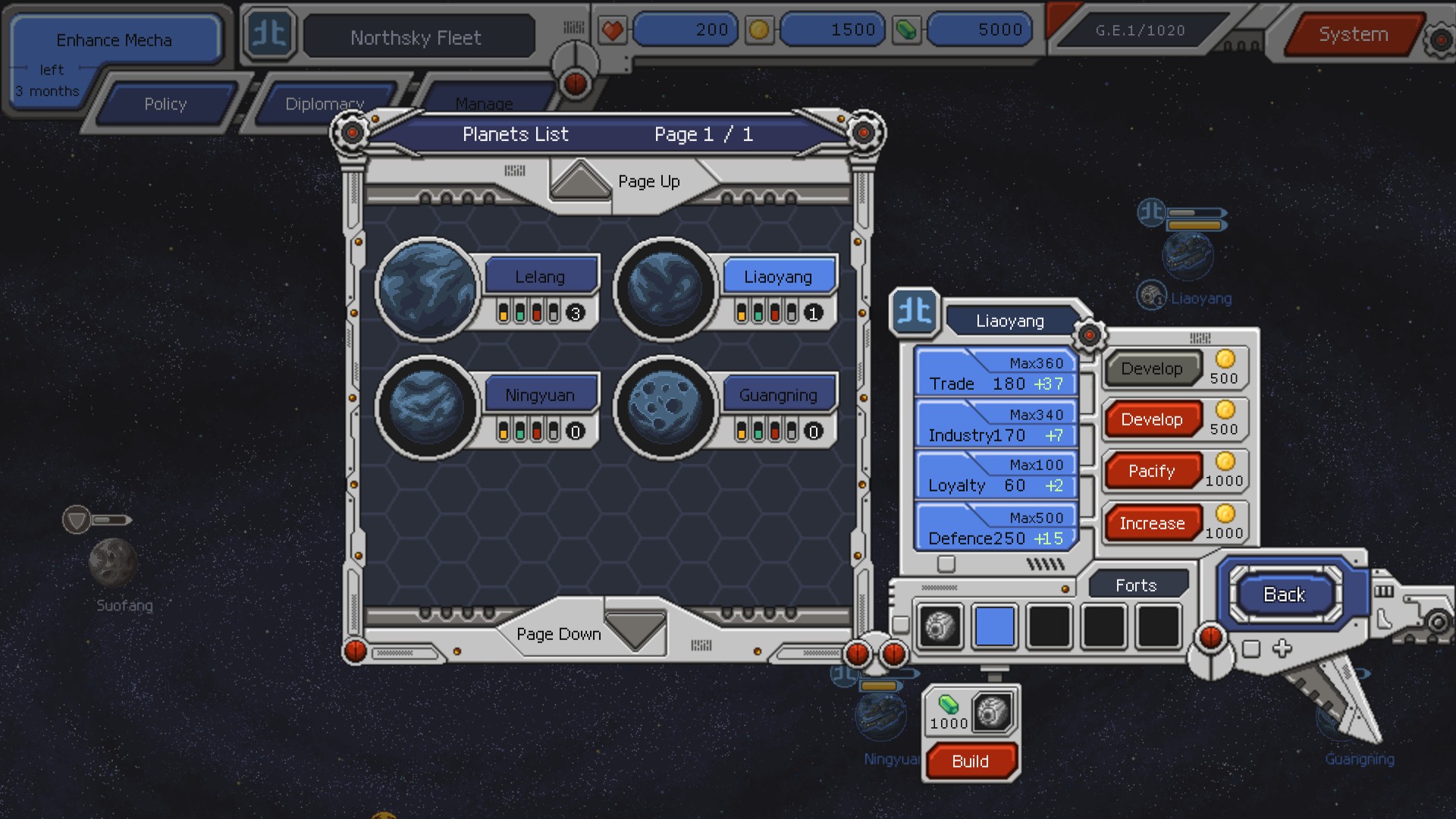 Скриншот из игры Chaos Galaxy - 19