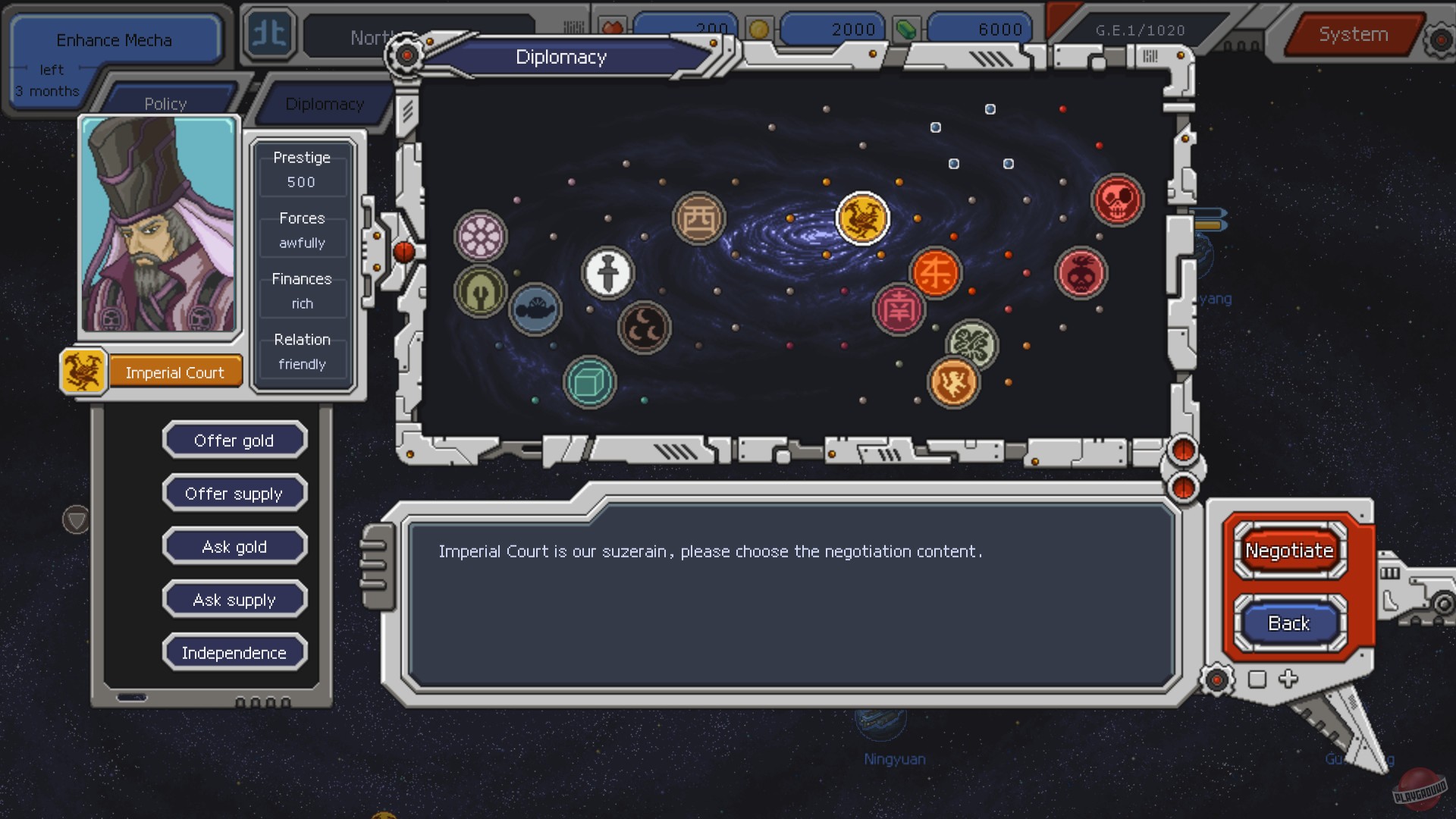 Скриншот из игры Chaos Galaxy - 6