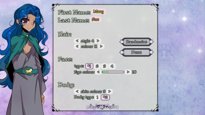 Скриншот из игры Magical Diary - 1