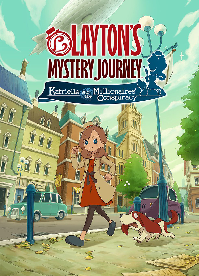 Обложка игры Layton's Mystery Journey: Katrielle and The Millionaire's Conspiracy