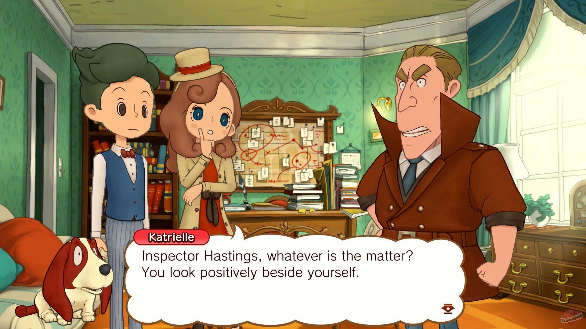 Скриншот из игры Layton's Mystery Journey: Katrielle and The Millionaire's Conspiracy - 7