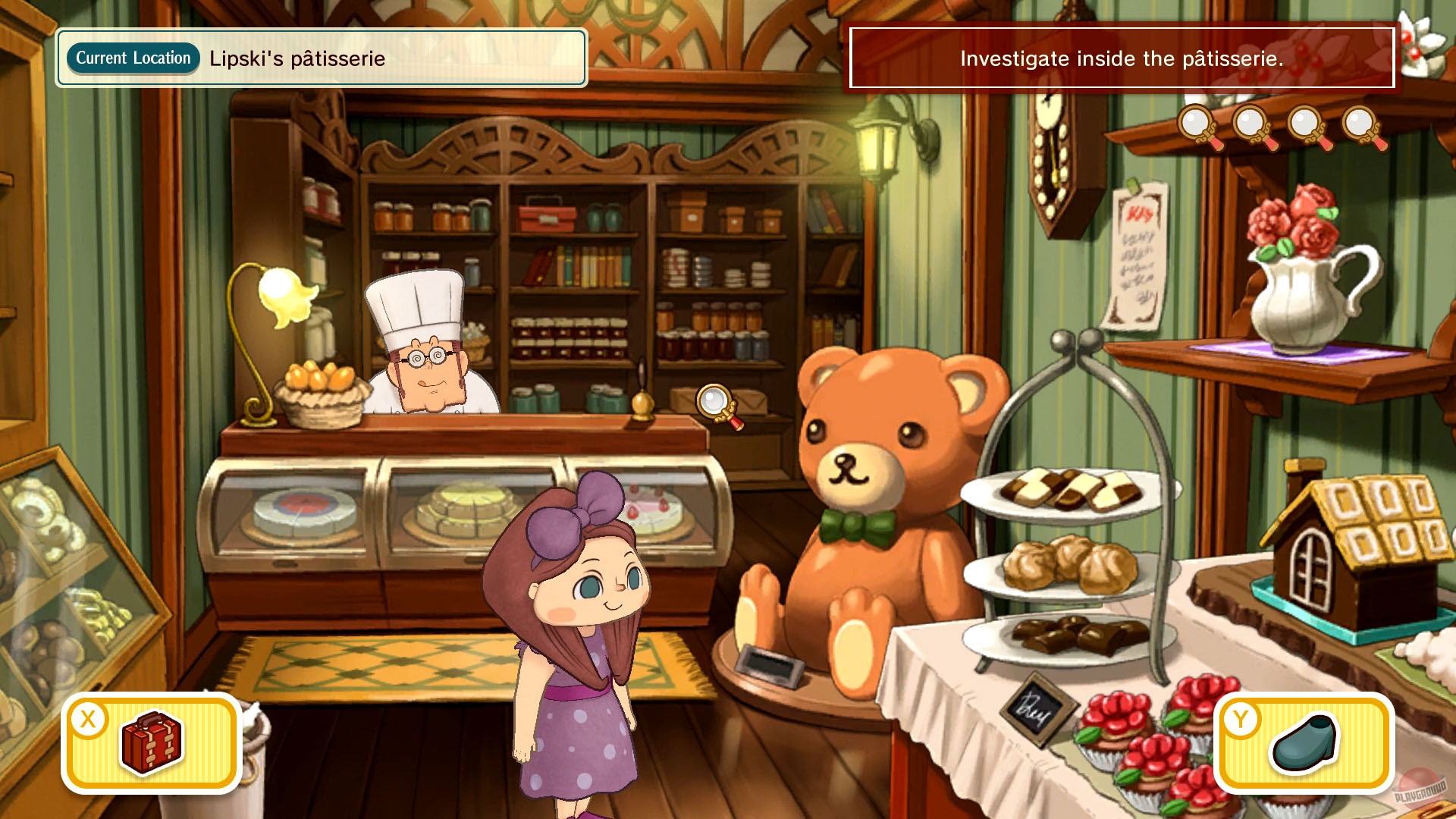 Скриншот из игры Layton's Mystery Journey: Katrielle and The Millionaire's Conspiracy - 5