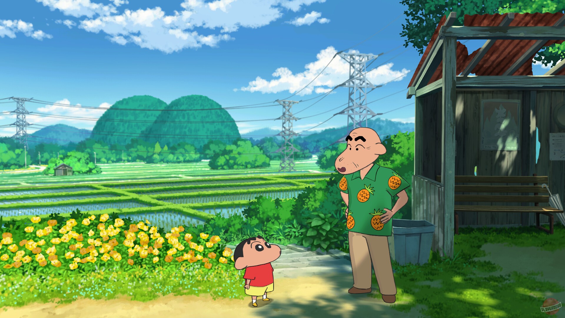 Скриншот из игры Shin chan: Shiro and the Coal Town - 24