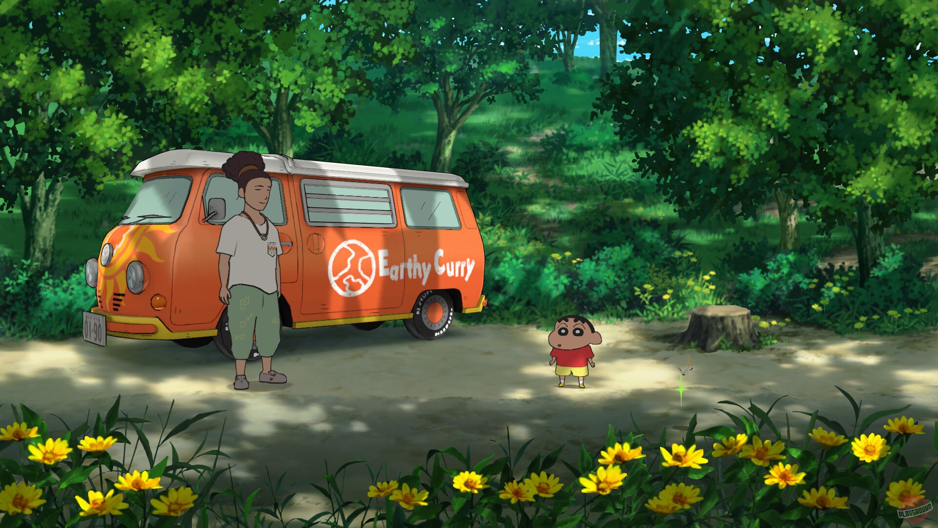 Скриншот из игры Shin chan: Shiro and the Coal Town - 19