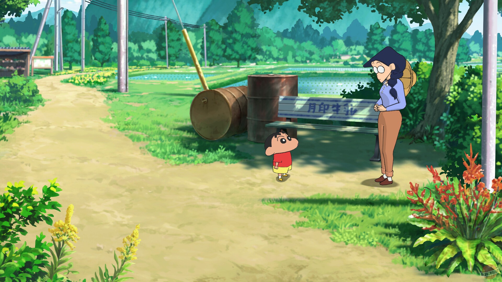 Скриншот из игры Shin chan: Shiro and the Coal Town - 25