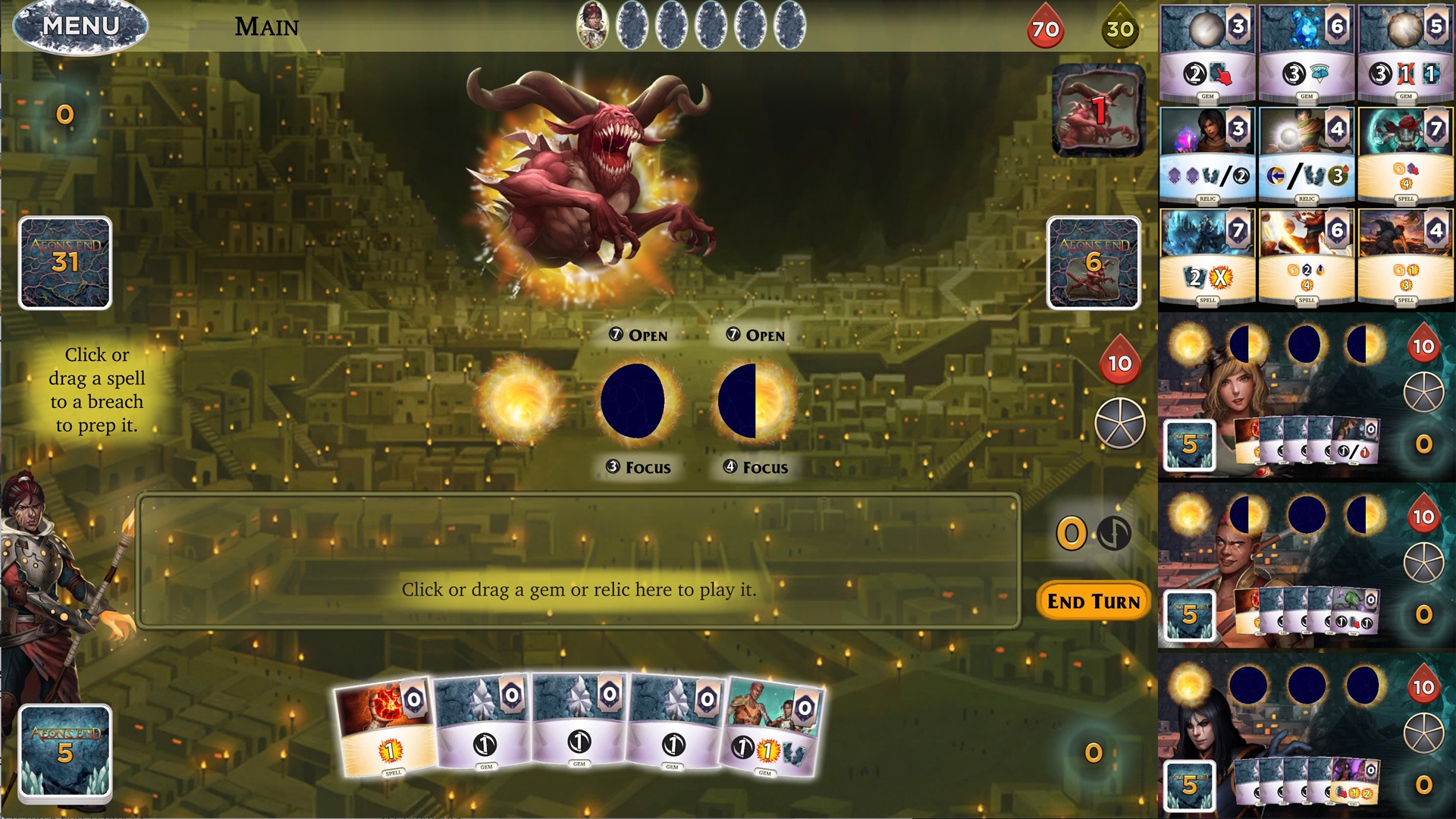 Скриншот из игры Aeon's End - 7