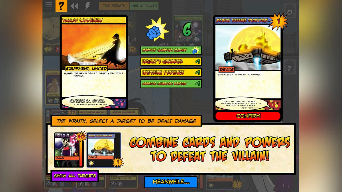 Скриншот из игры Sentinels of the Multiverse - 20