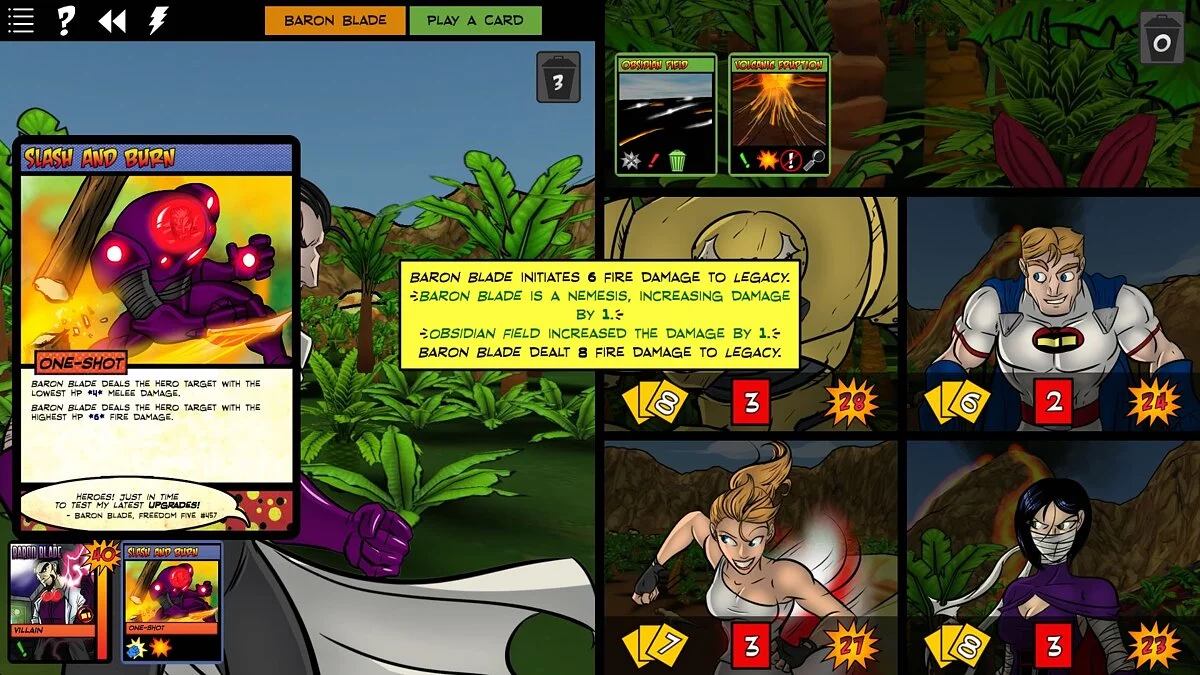 Скриншот из игры Sentinels of the Multiverse - 10