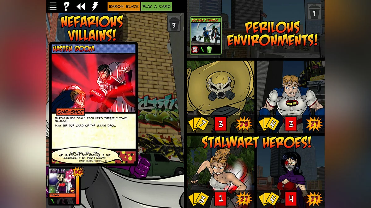 Скриншот из игры Sentinels of the Multiverse - 8