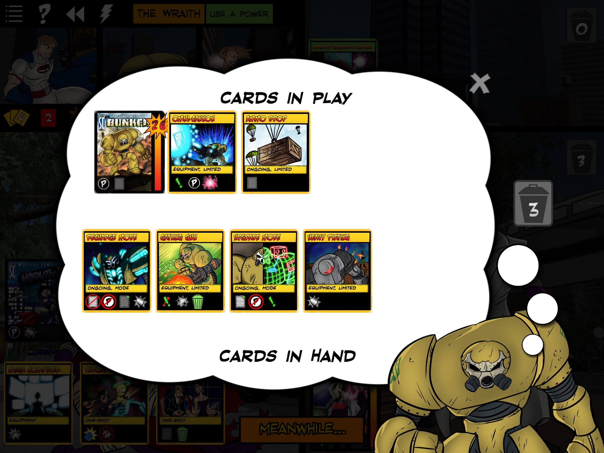 Скриншот из игры Sentinels of the Multiverse - 4