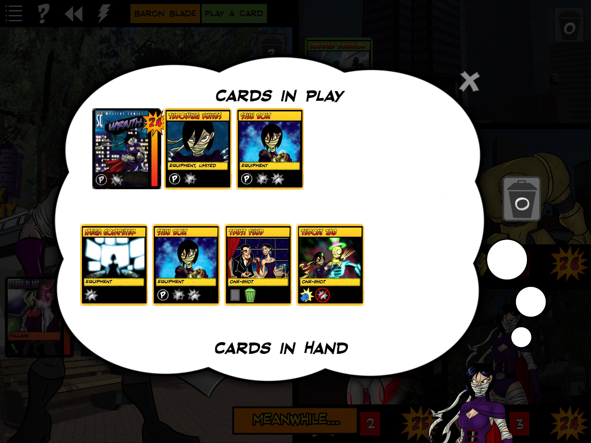 Скриншот из игры Sentinels of the Multiverse - 5