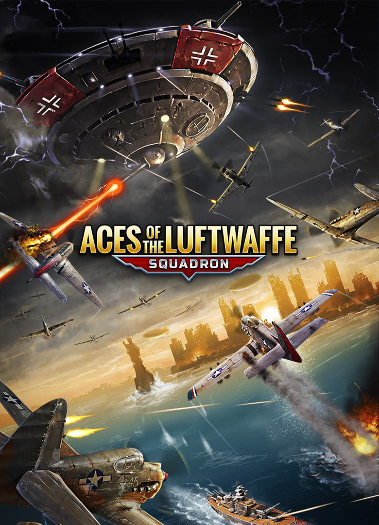 Обложка игры Aces of the Luftwaffe - Squadron