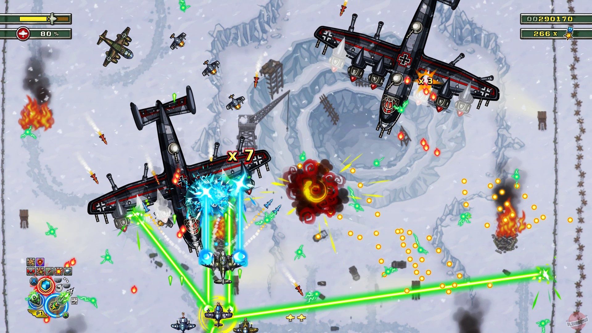 Скриншот из игры Aces of the Luftwaffe - Squadron - 6