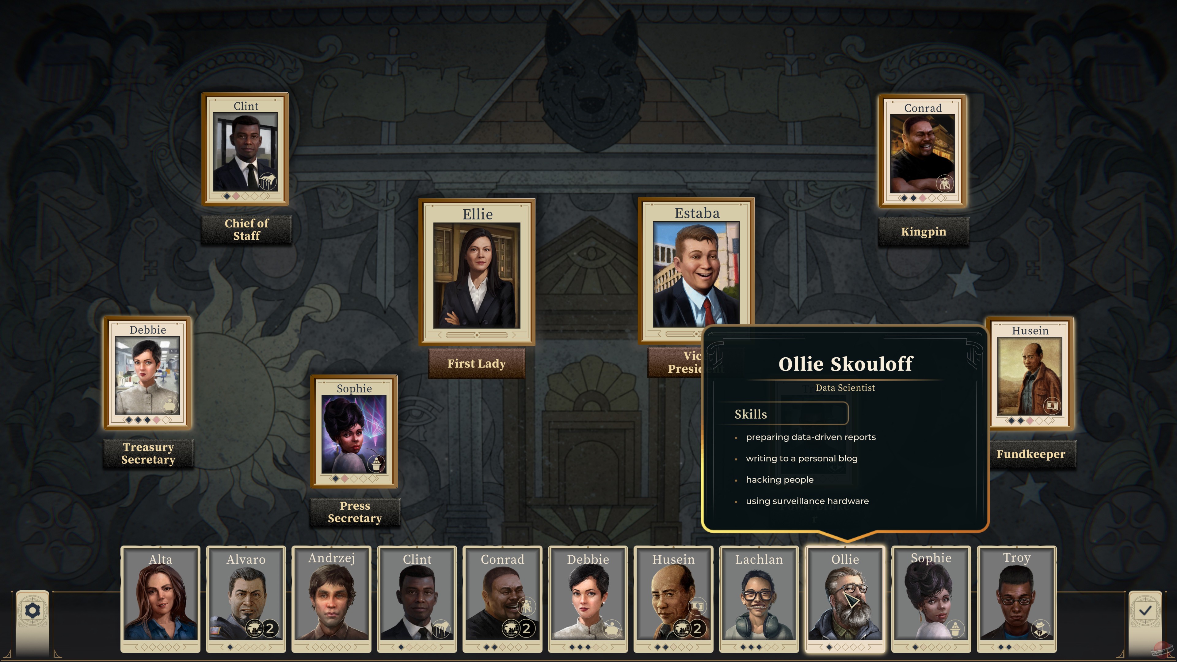 Скриншот из игры This Is the President - 3