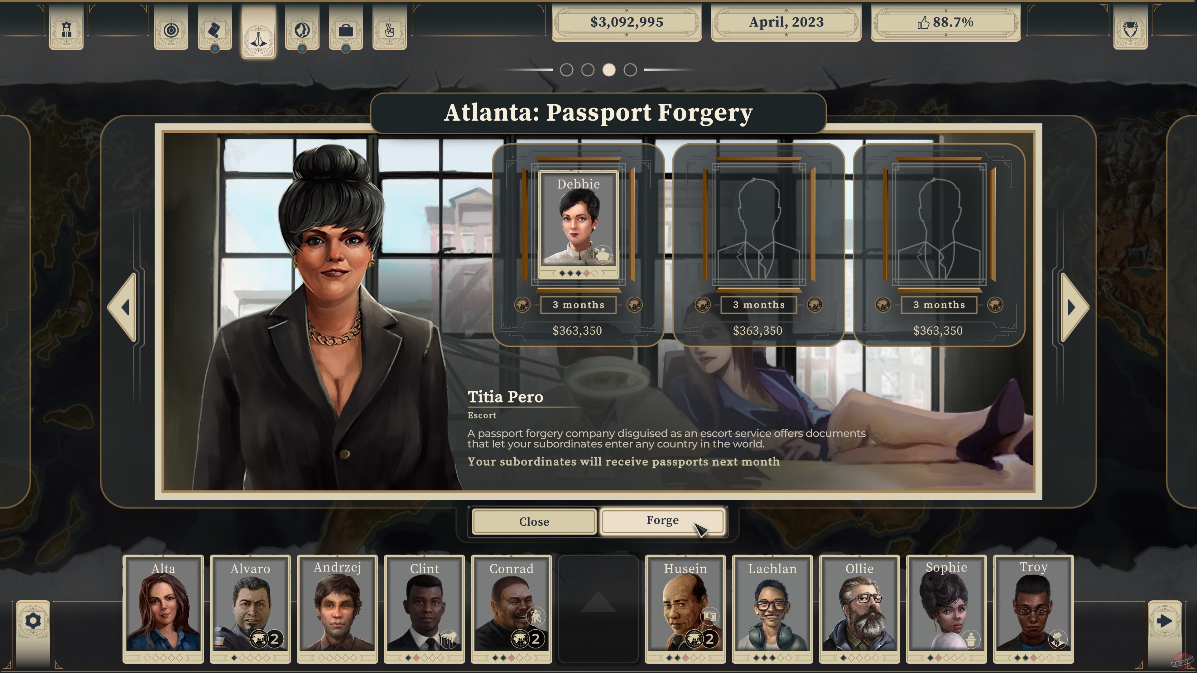 Скриншот из игры This Is the President - 13