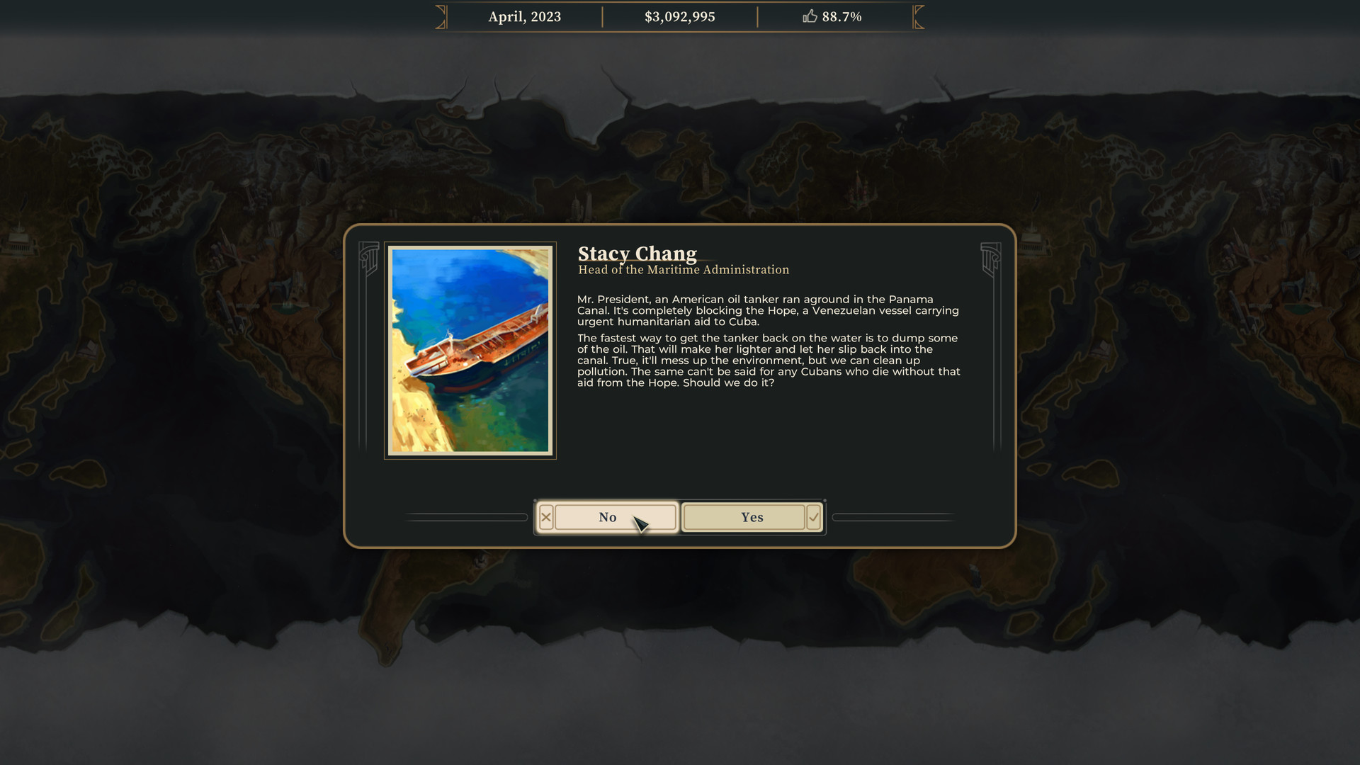 Скриншот из игры This Is the President - 19