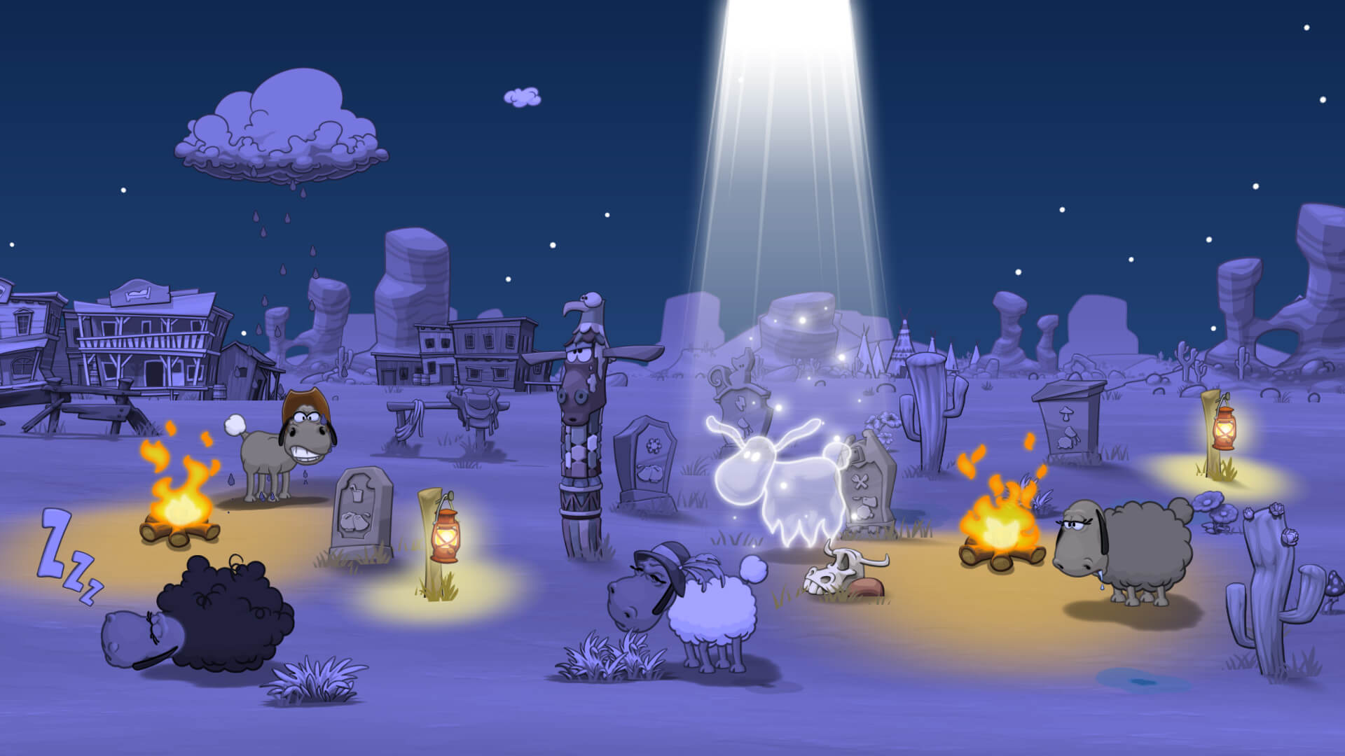 Скриншот из игры Clouds & Sheep 2 - 42