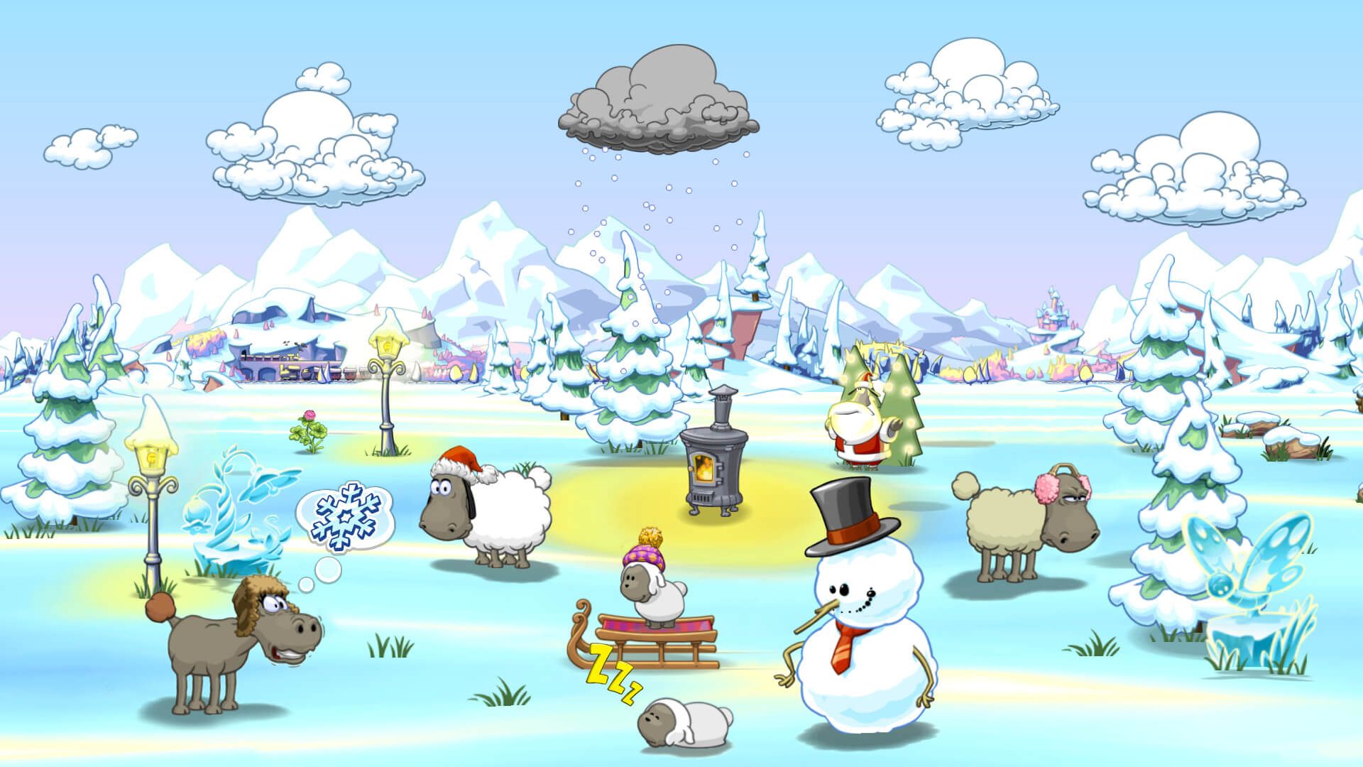 Скриншот из игры Clouds & Sheep 2 - 28
