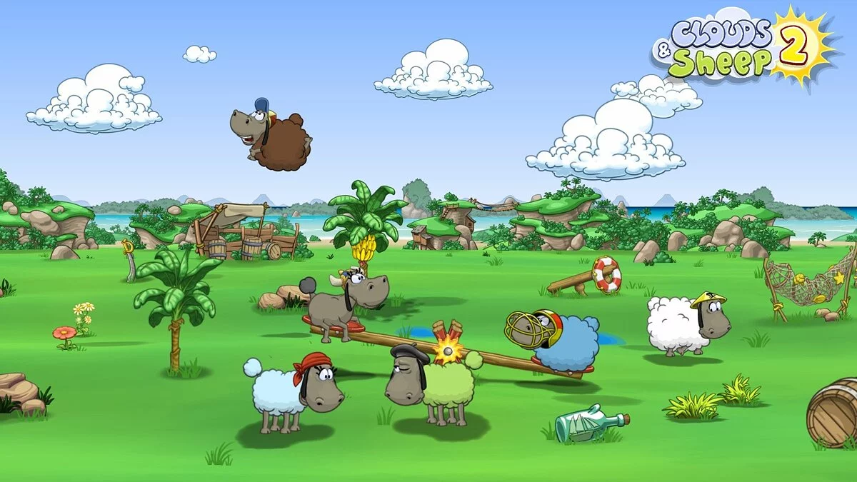 Скриншот из игры Clouds & Sheep 2 - 7