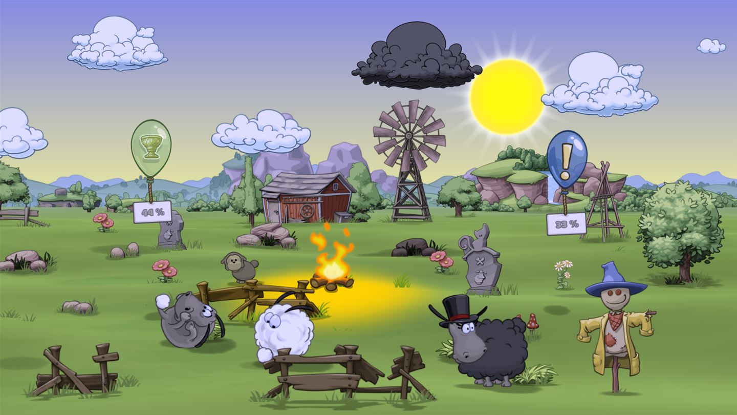 Скриншот из игры Clouds & Sheep 2 - 37